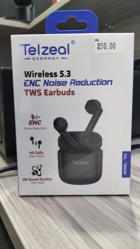 Telzeal Earbuds Wireless 5.3 MODEL: TS3